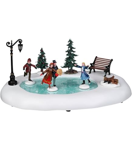 Amazon.com: Lemax Christmas Cheer Carousel, Battery Operated (4.5V